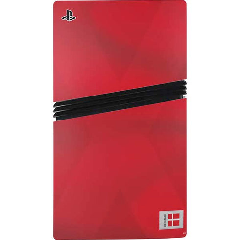 Denmark Soccer Flag PS5 Pro Console Skin